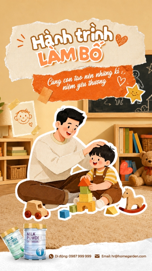Mẫu Bài post MXH (9:16) Bài post MXH (9:16) — LayerPic