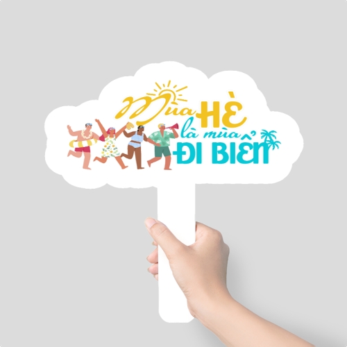 Mẫu Hashtag cầm tay Hashtag cầm tay — LayerPic