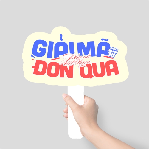 Mẫu Hashtag cầm tay Hashtag cầm tay — LayerPic