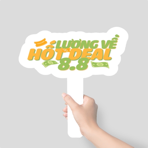 Mẫu Hashtag cầm tay Hashtag cầm tay — LayerPic