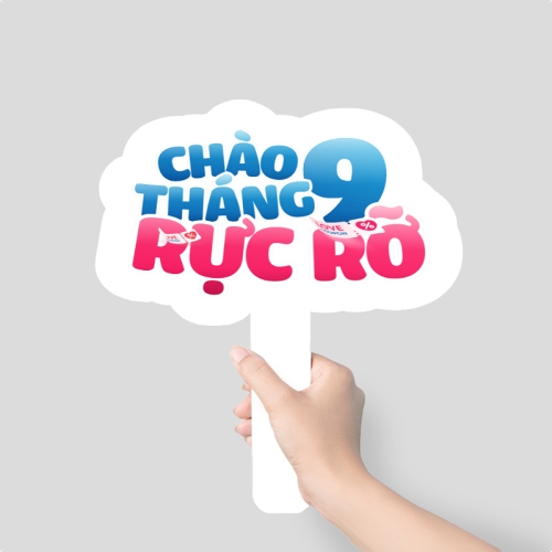 Mẫu Hashtag cầm tay Hashtag cầm tay — LayerPic