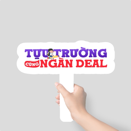 Mẫu Hashtag cầm tay Hashtag cầm tay — LayerPic