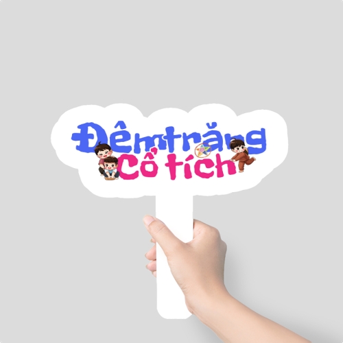 Mẫu Hashtag cầm tay Hashtag cầm tay — LayerPic