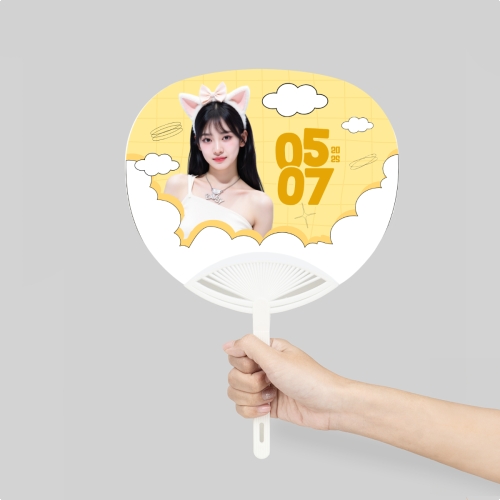 Mẫu Quạt cầm tay Quạt cầm tay — LayerPic