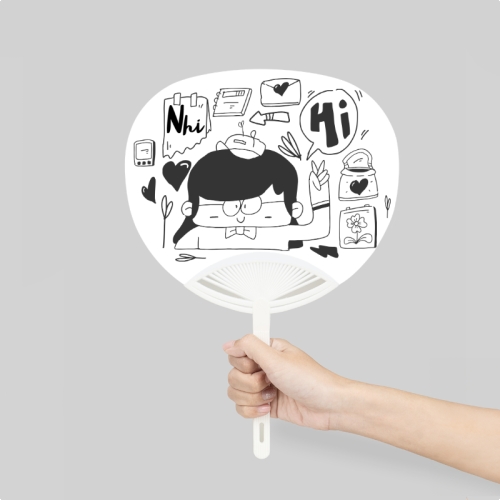 Mẫu Quạt cầm tay Quạt cầm tay — LayerPic