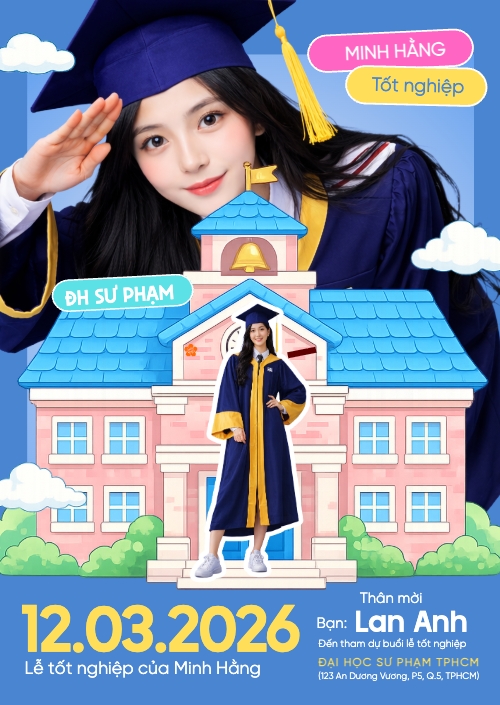Mẫu Thư mời Thư mời — LayerPic