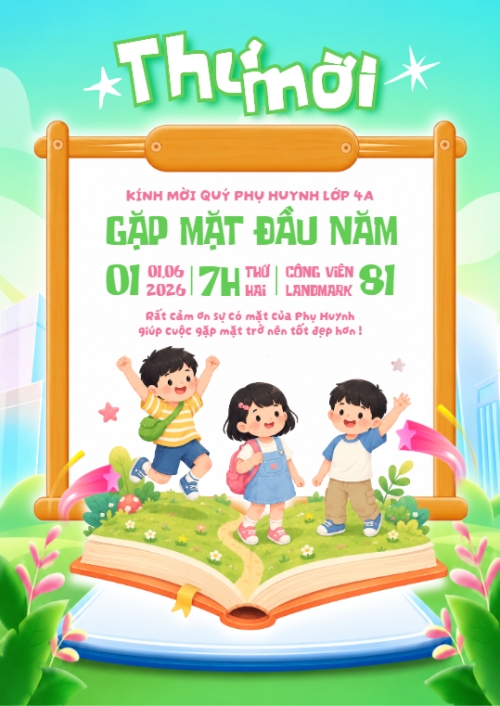 Mẫu Thư mời Thư mời — LayerPic