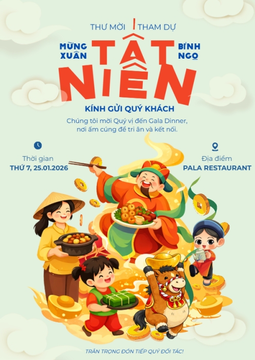 Mẫu Thư mời Thư mời — LayerPic
