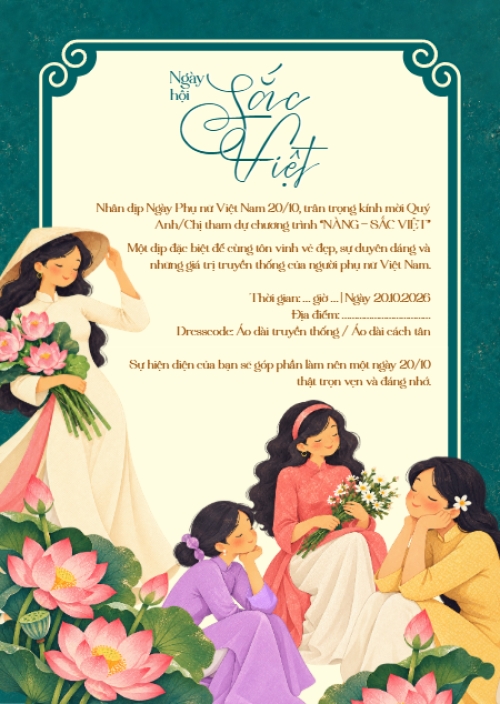 Mẫu Thư mời Thư mời — LayerPic