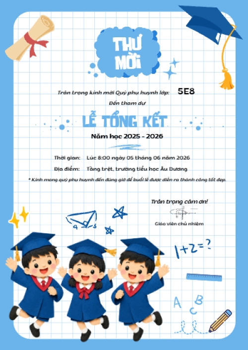 Mẫu Thư mời Thư mời — LayerPic