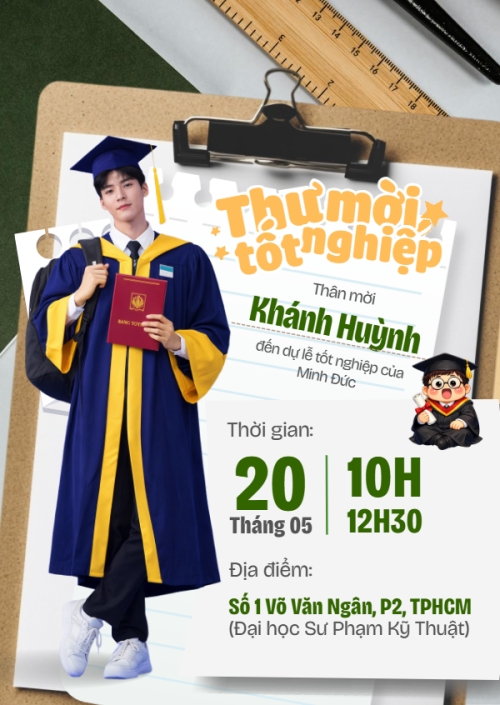 Mẫu Thư mời Thư mời — LayerPic