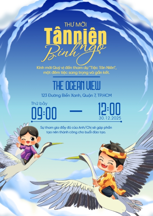 Mẫu Thư mời Thư mời — LayerPic