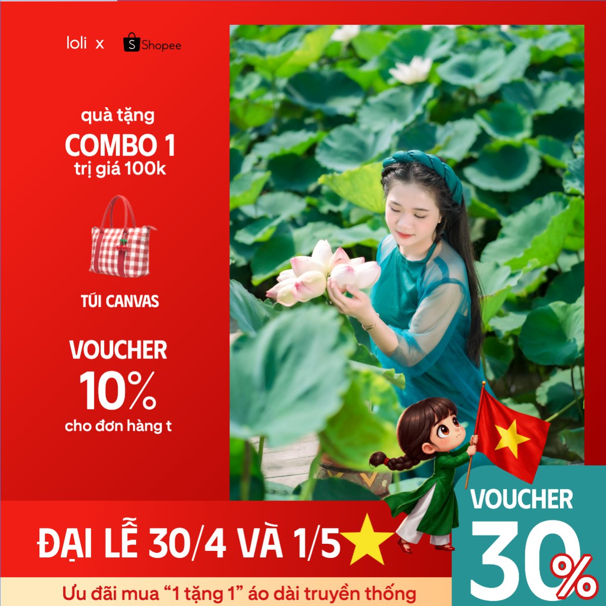 Chào mừng đại lễ 30/4 và 1/5
