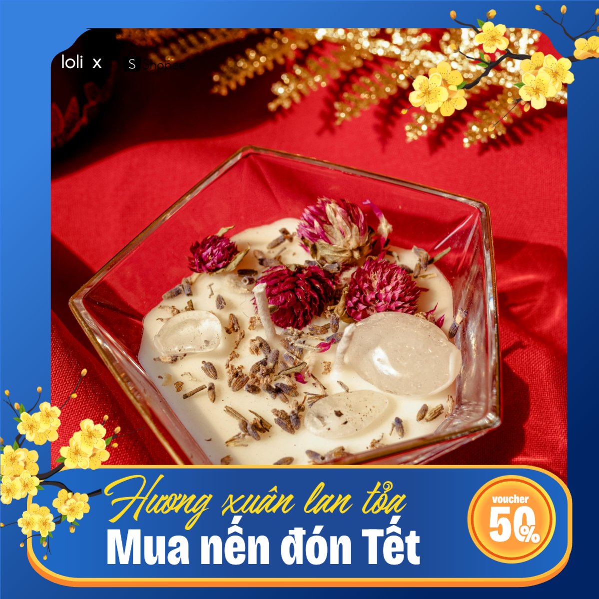 Mua nến đón tết