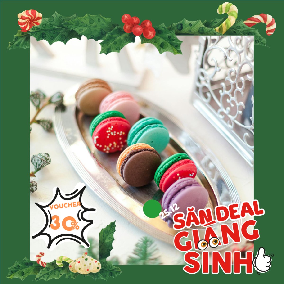 Mẫu Khung San Pham Săn deal giáng sinh — LayerPic