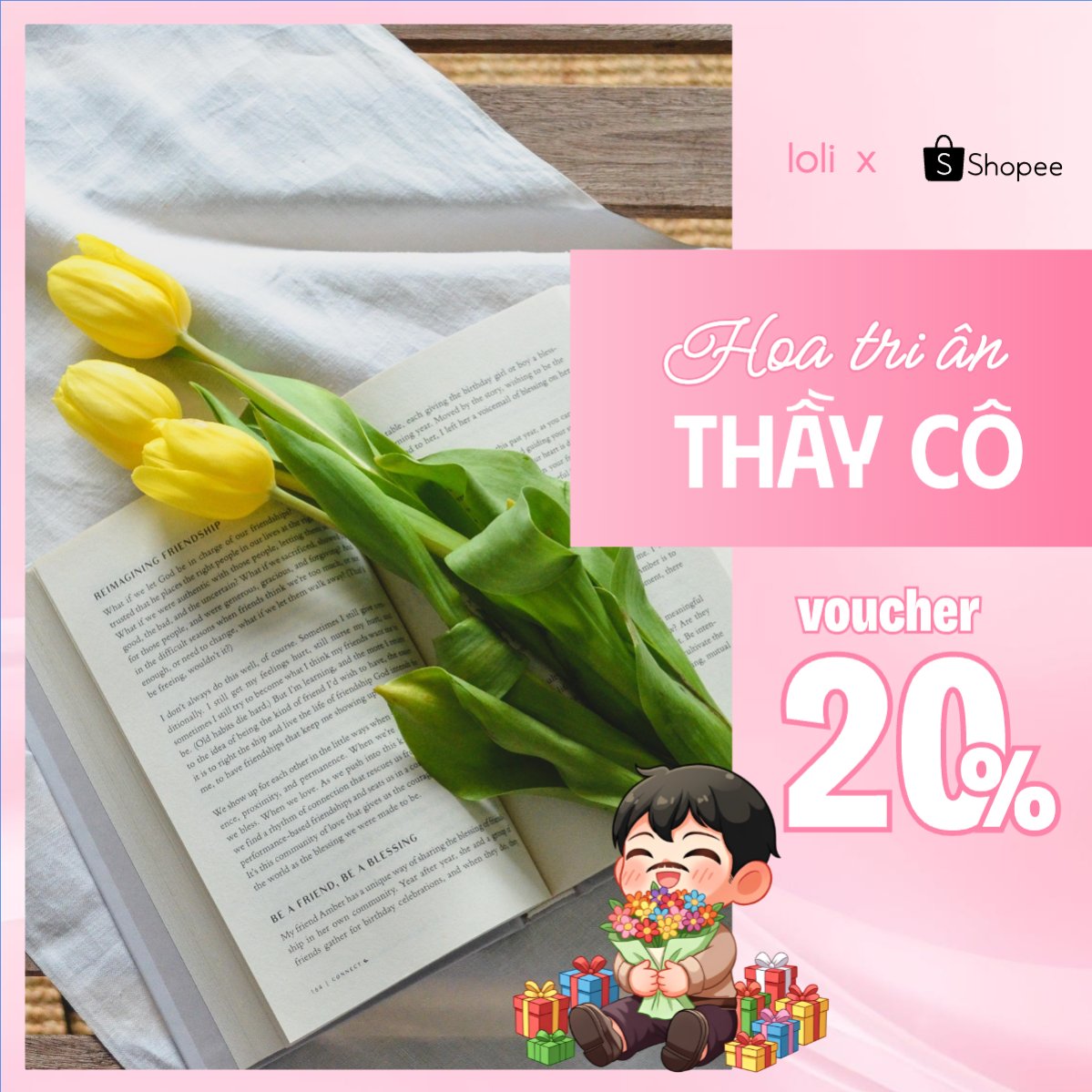 Hoa khô giảm giá, sách giảm giá