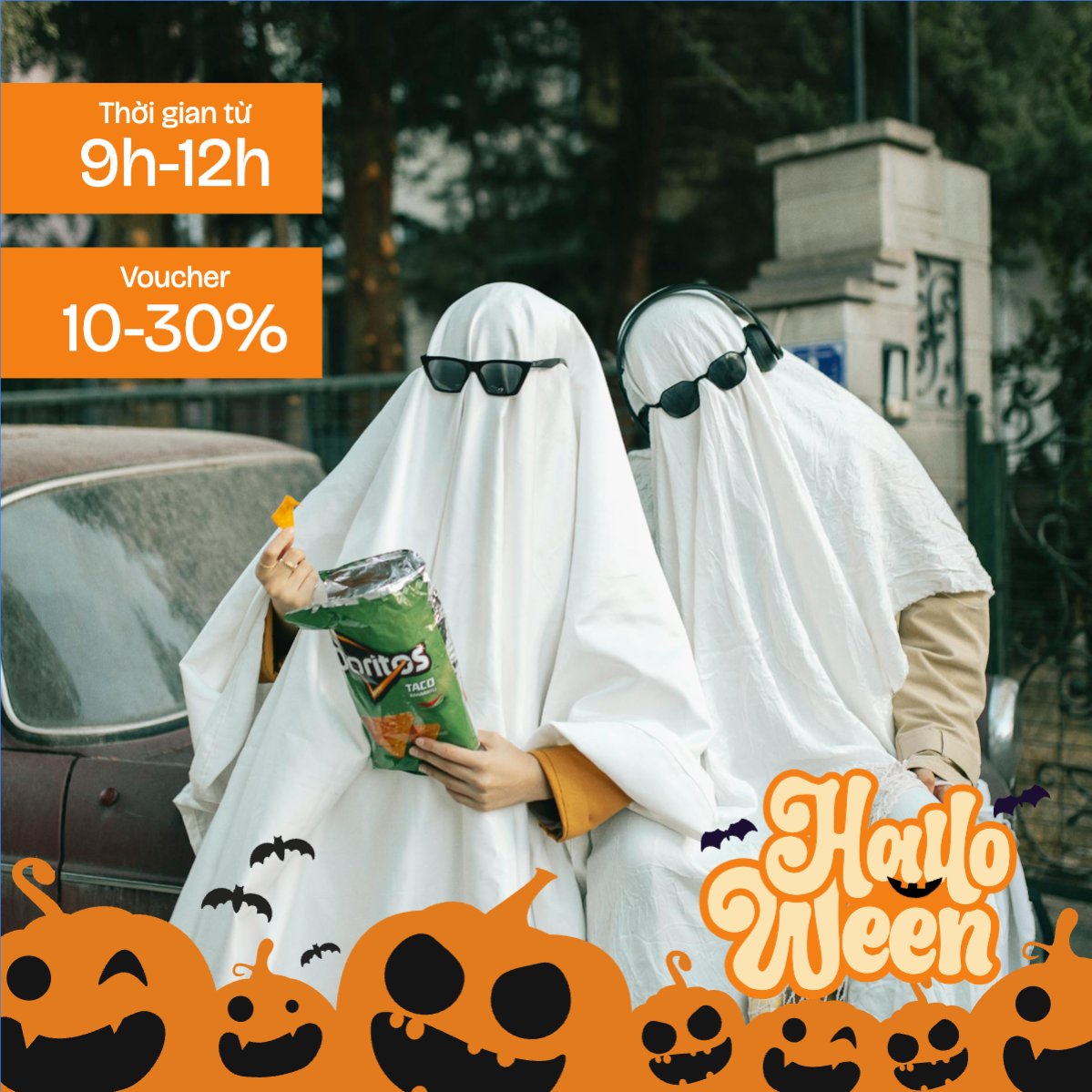 Halloween, lễ hội ma quái, sự kiện, event, fashion, thời trang, dễ thương, cute, chibi, hoạt hình, cartoon