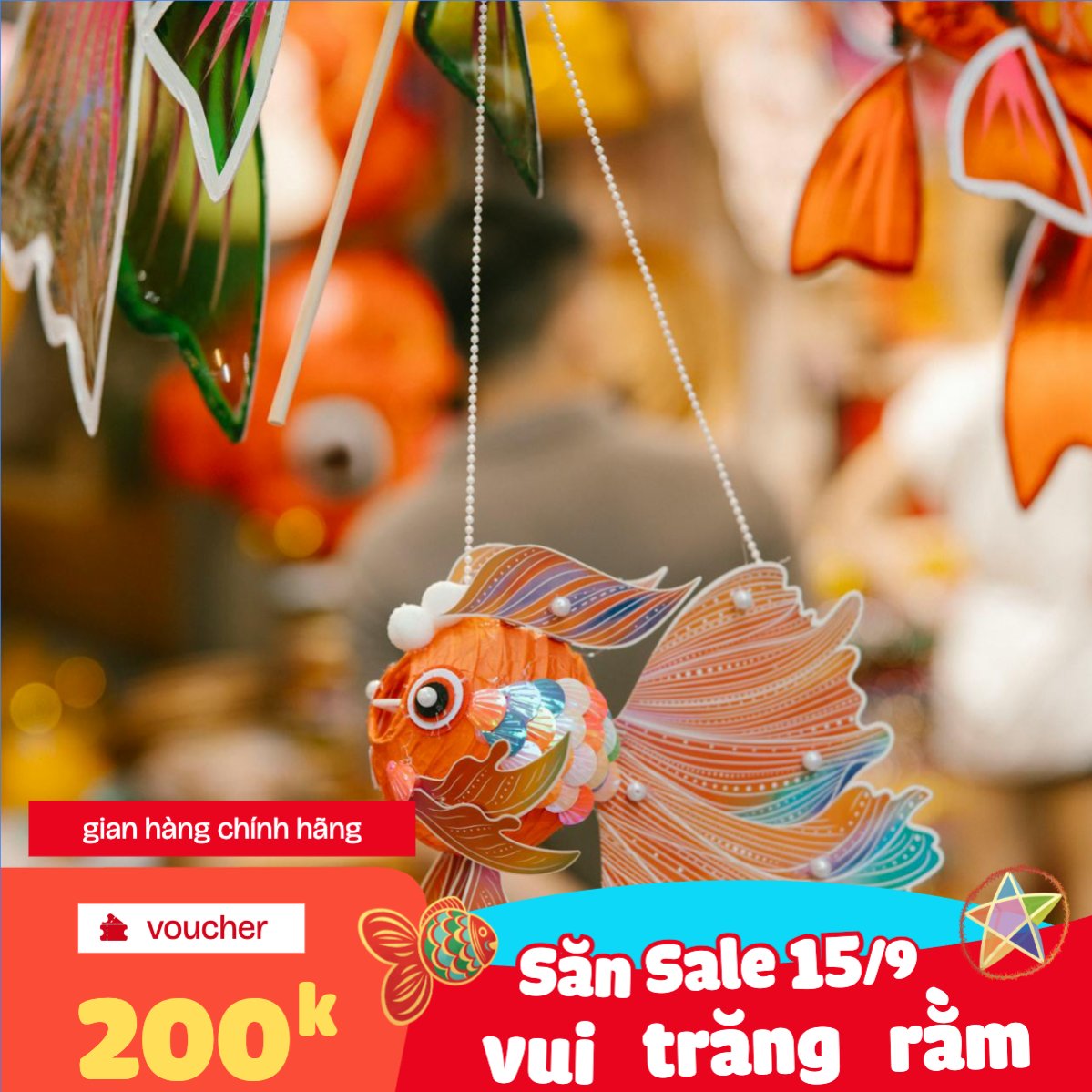 Mẫu Khung San Pham Trung thu, Tết Đoàn Viên, mid-autumn festival, sự kiện, event, lồng đèn, hiện đại, modern, đơn giản — LayerPic