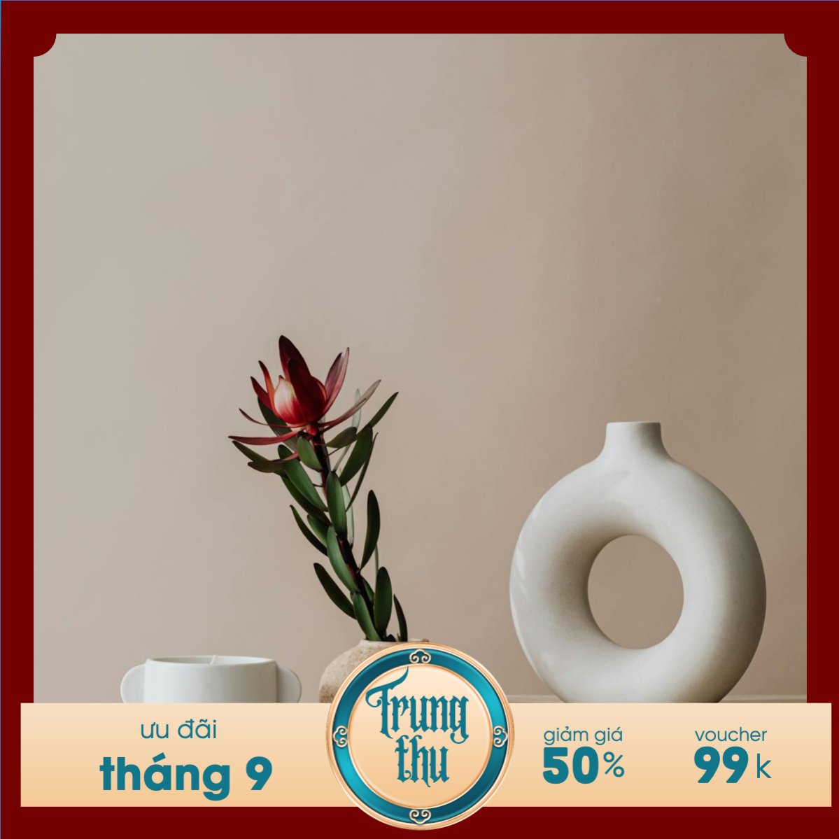 Trung thu, Tết Đoàn Viên, mid-autumn festival, sự kiện, event, nội thất, interior, hiện đại, modern, đơn giản