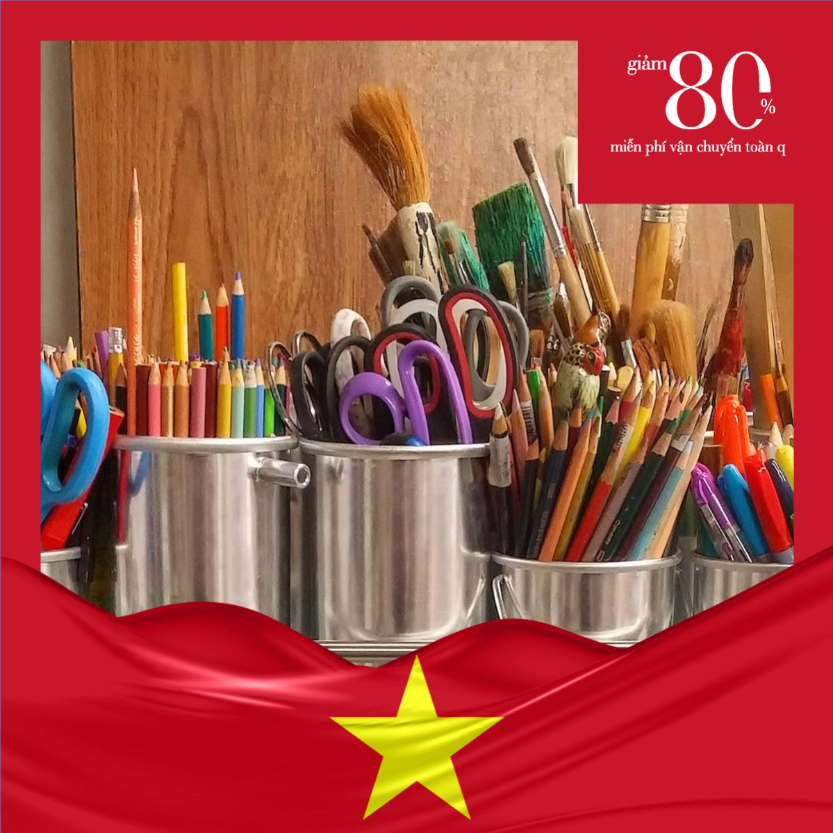 Mẫu Khung San Pham 2/9, Quốc Khánh, lễ hội, Việt Nam, văn phòng phẩm, giáo dục, education, hiện đại, modern — LayerPic