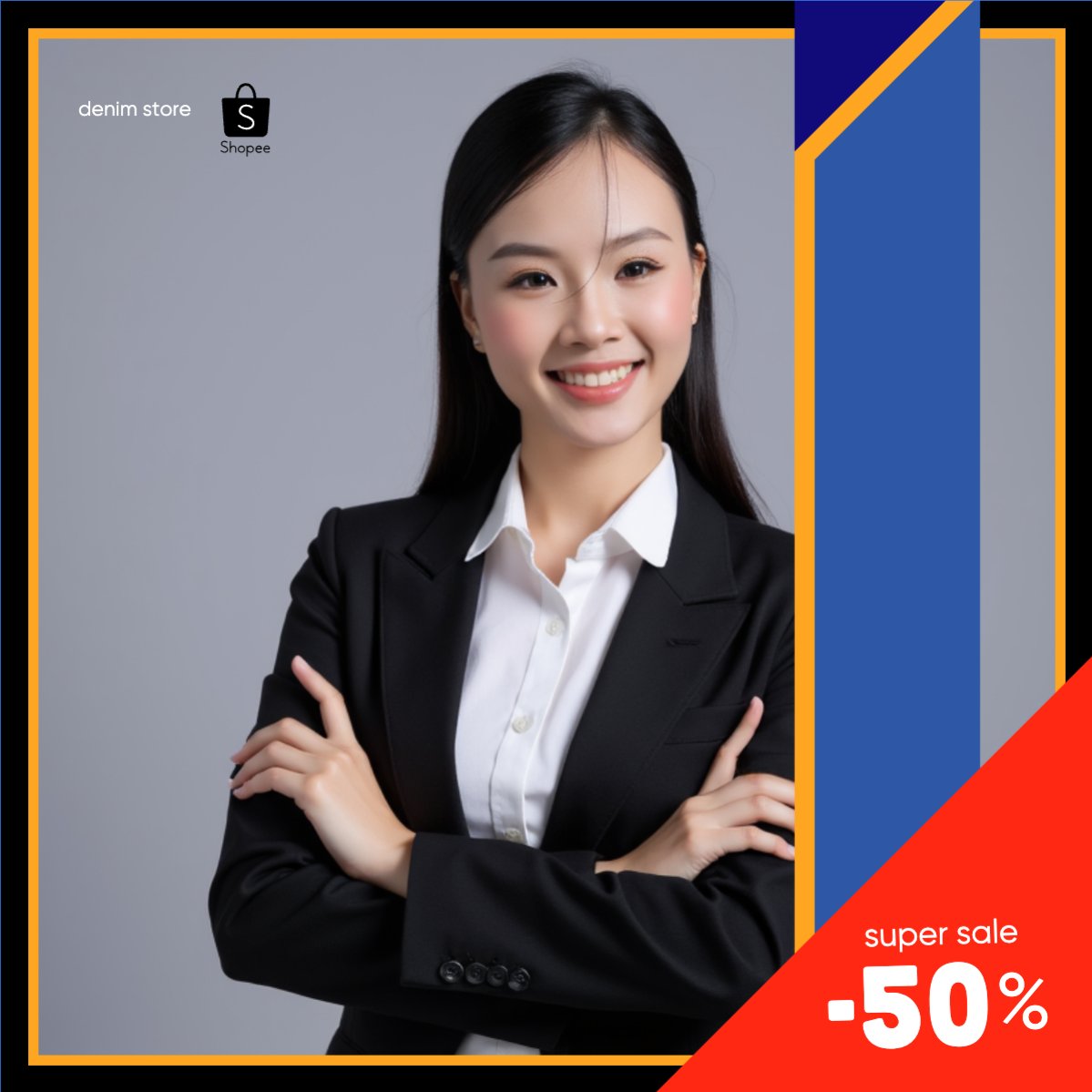Mẫu Khung San Pham Giảm giá, sale, fashion, thời trang, quần áo, trang phục, clothes, outfit — LayerPic