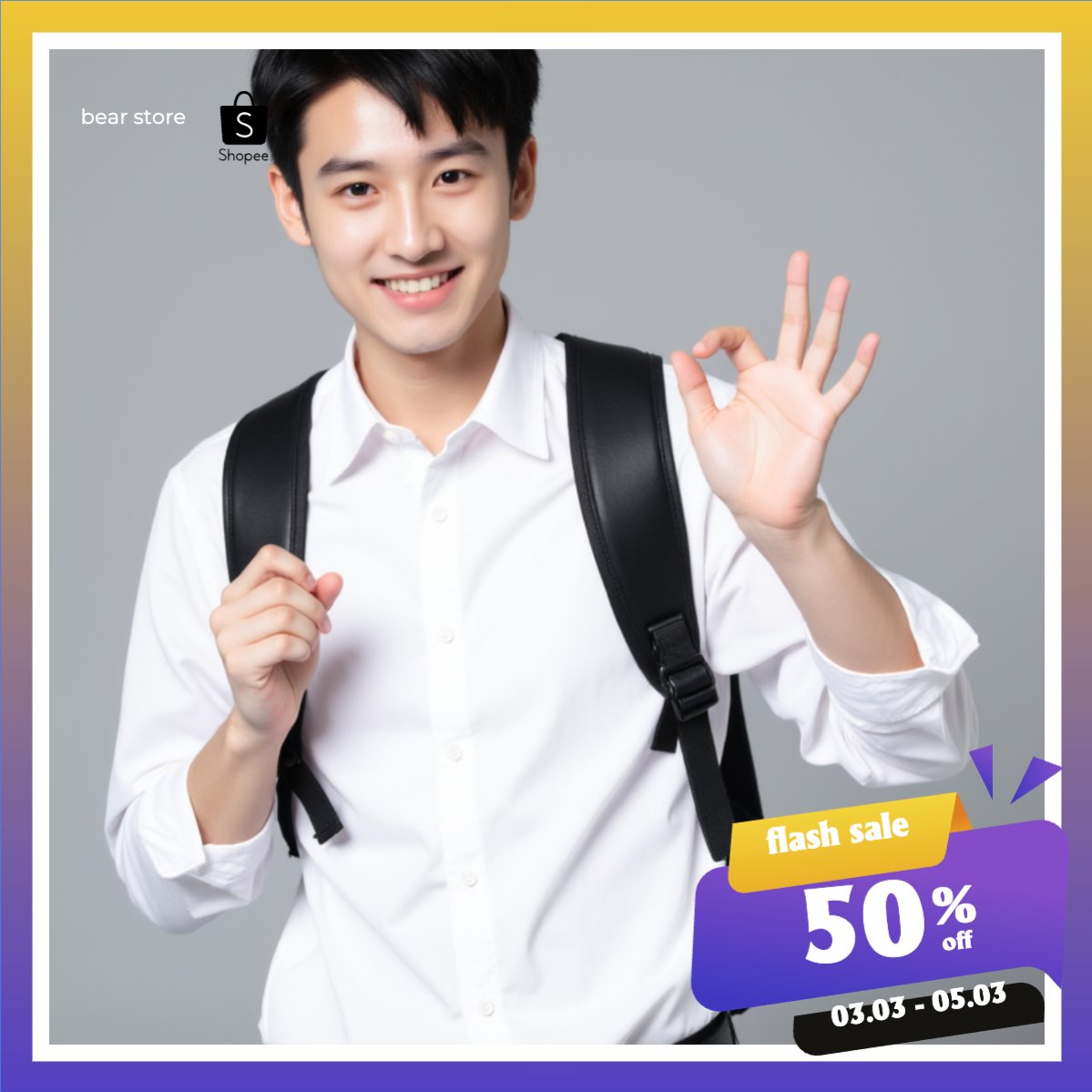 Mẫu Khung San Pham Giảm giá, sale, fashion, thời trang, quần áo, trang phục, clothes, outfit — LayerPic
