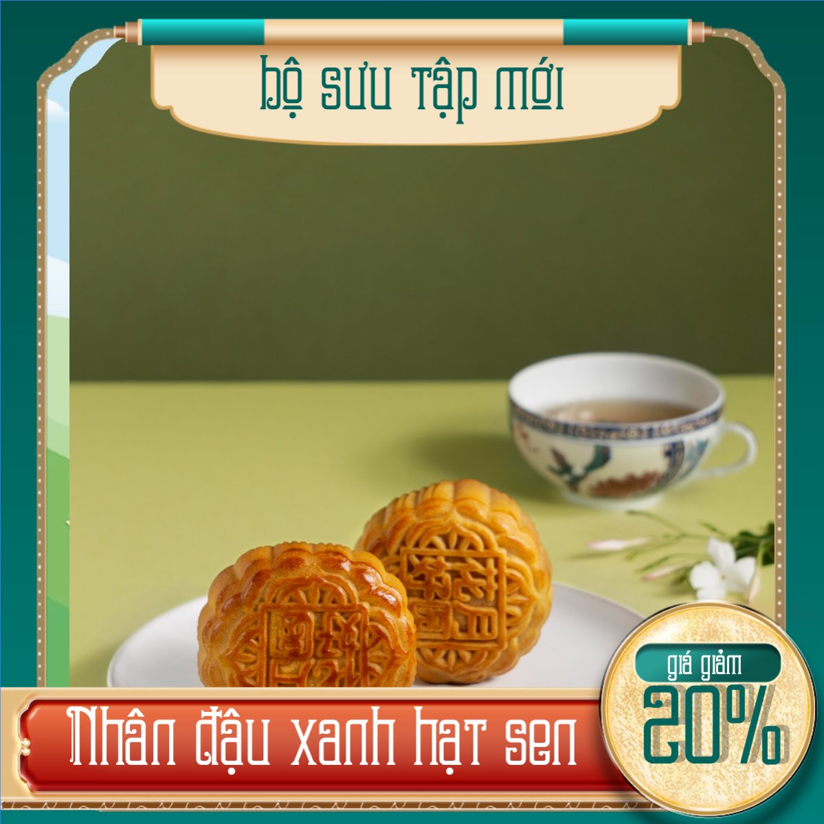 Trung thu, Tết Đoàn Viên, mid-autumn festival, sự kiện, event, đồ ăn, food, thực phẩm, ẩm thực, món ăn, F&B, thức ăn, hiện đại, modern, đơn giản