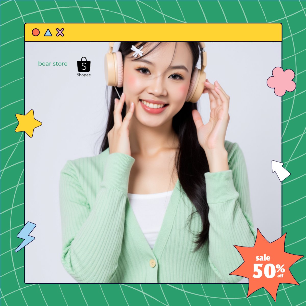 Giảm giá, sale, fashion, thời trang, làm đẹp, spa, tai nghe, công nghệ