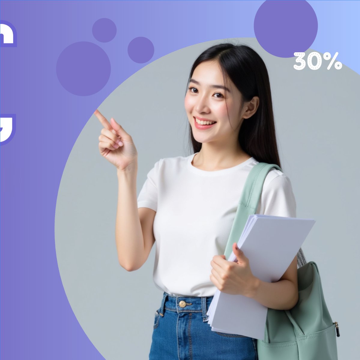 Giảm giá, sale, giáo dục, văn phòng, đồ dùng, cặp, bag