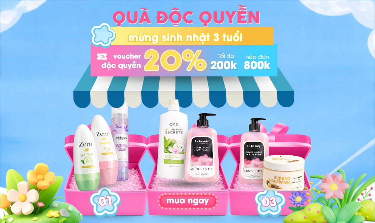 Giảm giá sinh nhật
