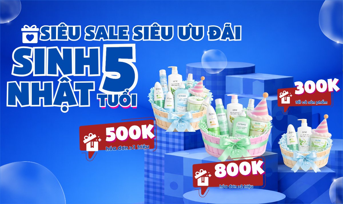 Giảm giá sinh nhật
