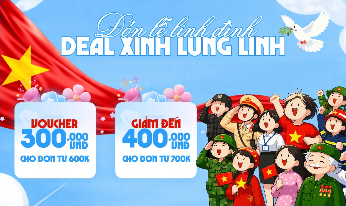 Đón lễ linh đình Deal xinh lung linh