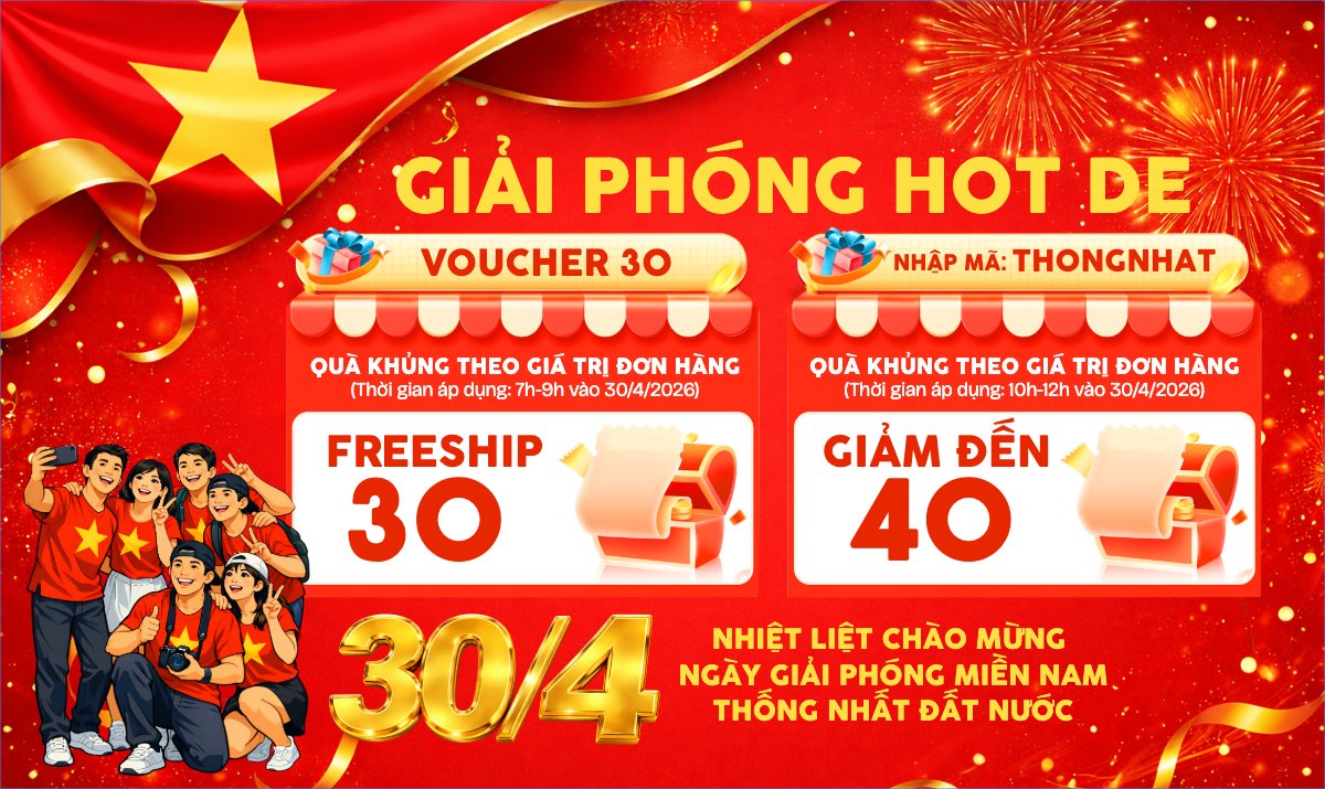 Giải phóng Hot Deal 30/4