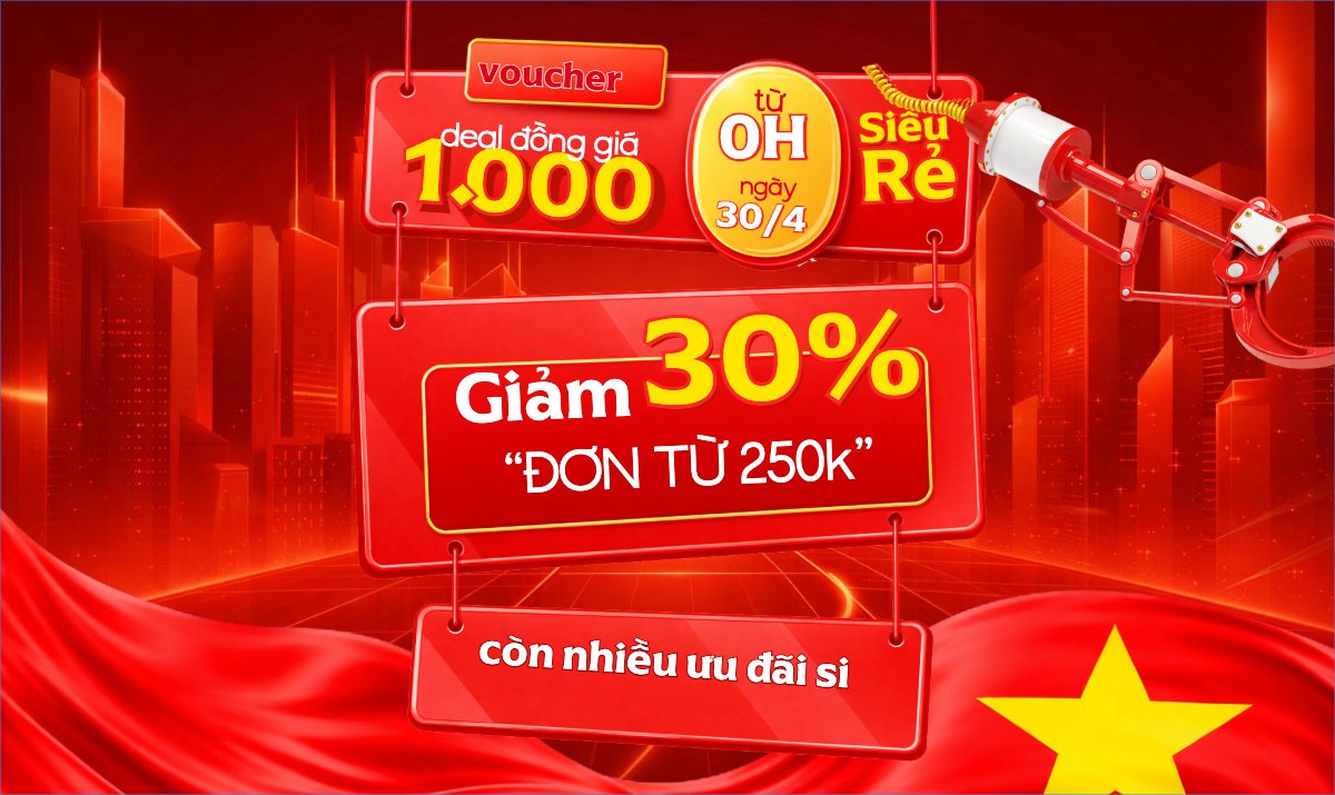 Giảm giá lễ 30/4