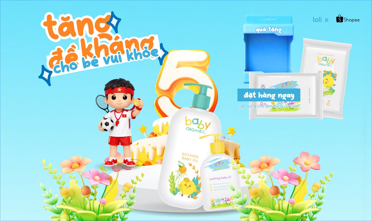 Tăng đề kháng cho bé vui khỏe