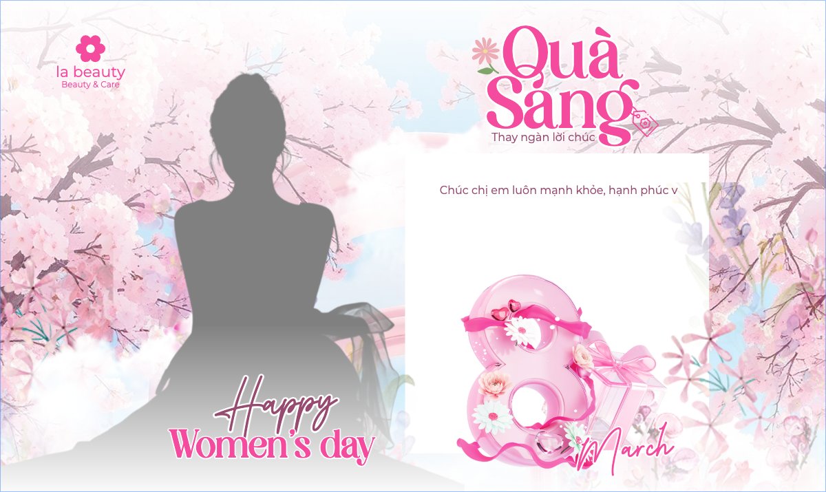 Quà sang thay ngàn lời chúc 8/3