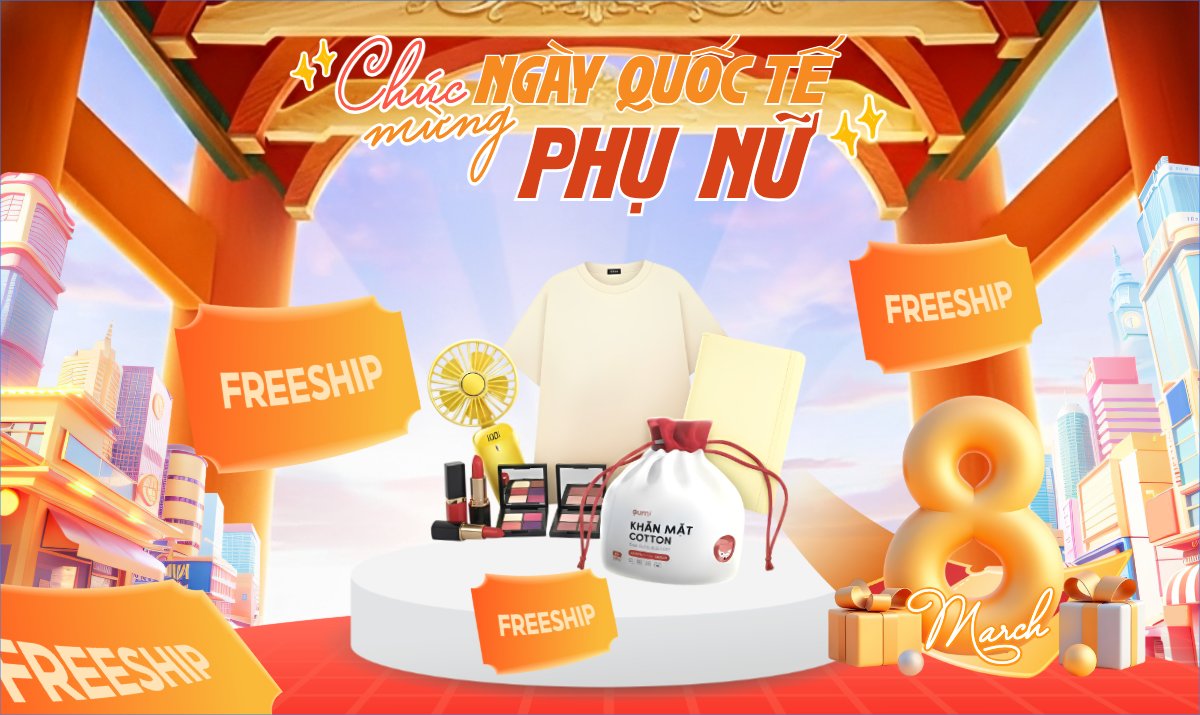 Chúc mừng ngày Quốc tế phụ nữ 8/3