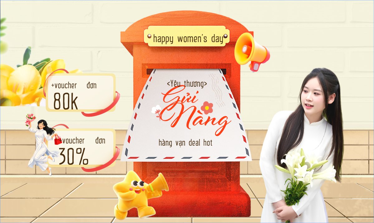 Yêu thương gửi nàng hàng vạn deal hot