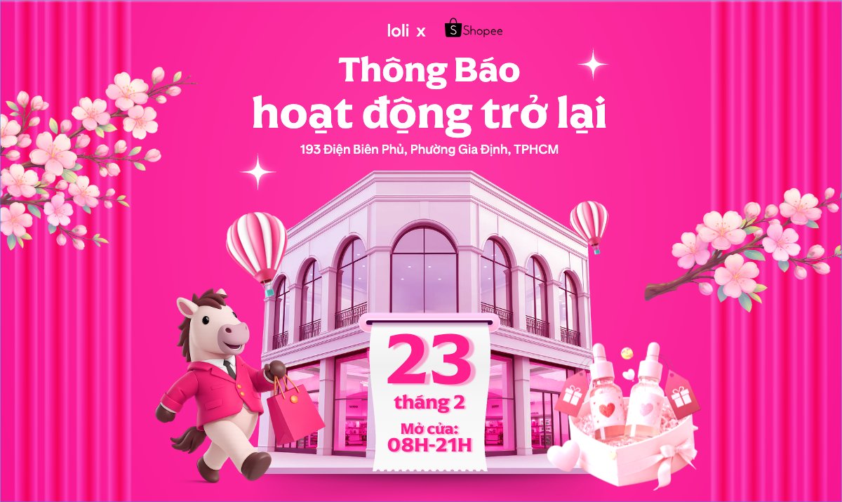 Mẫu Banner Ngang Thông báo hoạt động trở lại — LayerPic