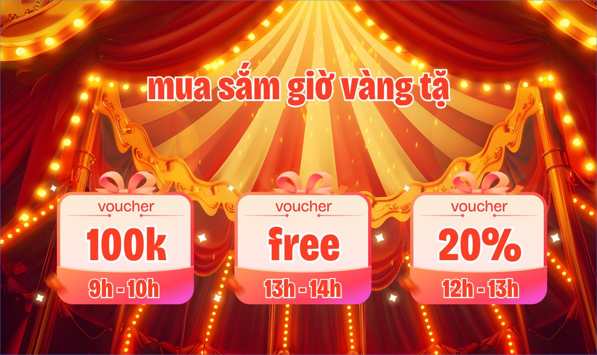 Mua sắm giờ vàng tặng nàng quà sốc