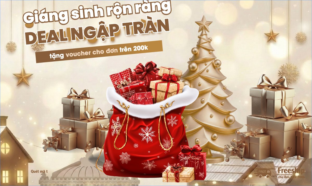 Giáng sinh rộng rãi deal ngập tràn