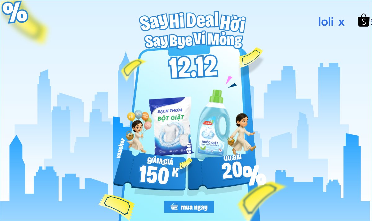 Say hi deal hời say bye ví mỏng