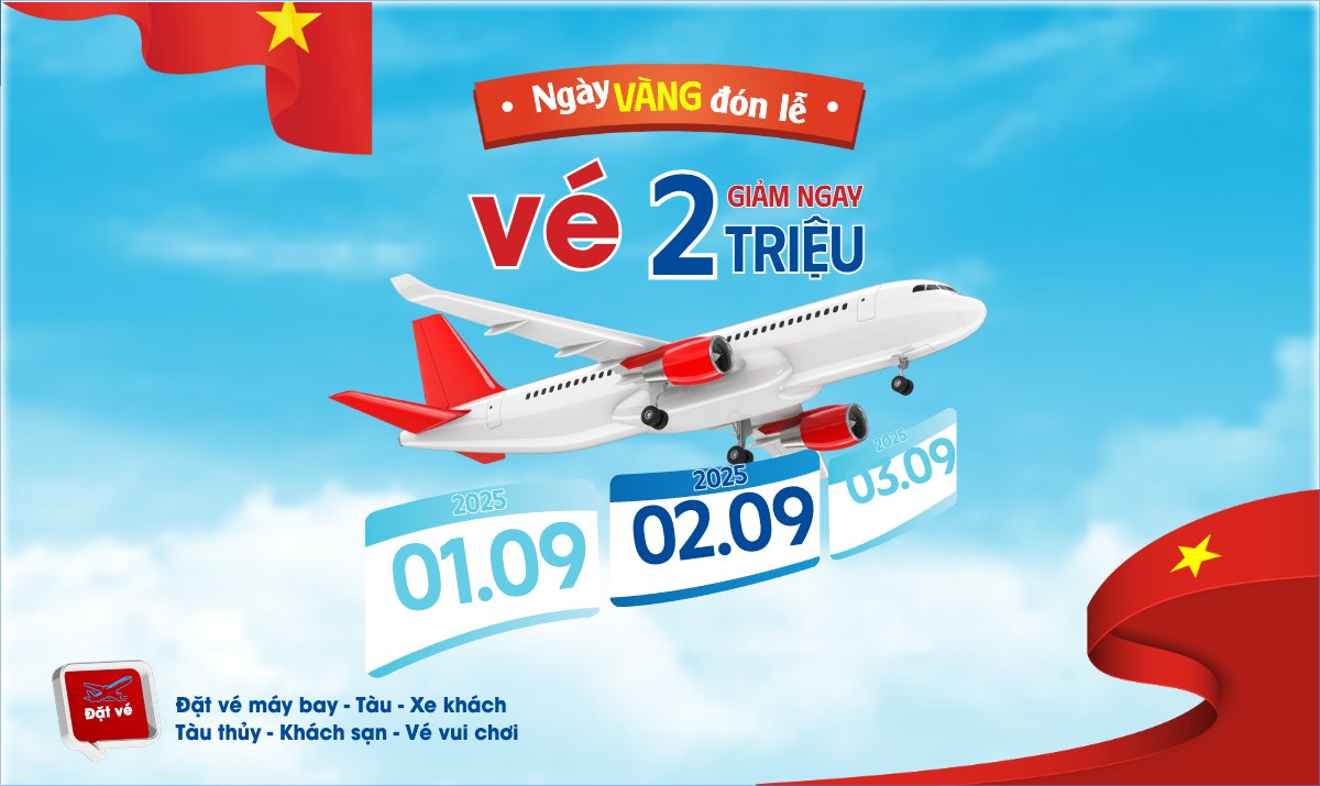 Mẫu Banner Ngang 2/9, Quốc Khánh, lễ hội, Việt Nam, du lịch, travel, tourism, trải nghiệm, khám phá, hiện đại, modern — LayerPic
