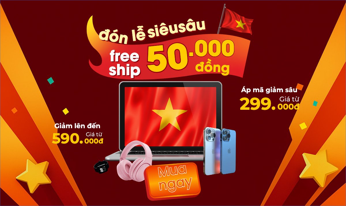Mẫu Banner Ngang 2/9, Quốc Khánh, lễ hội, Việt Nam, công nghệ, technology, điện tử, electronic, hiện đại, modern — LayerPic
