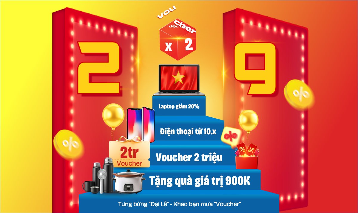 2/9, Quốc Khánh, lễ hội, Việt Nam, giảm giá, sale, ưu đãi, sự kiện, event, hiện đại, modern
