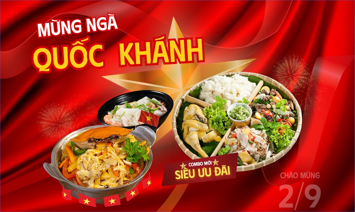 2/9, Quốc Khánh, lễ hội, Việt Nam, đồ ăn, food, thực phẩm, ẩm thực, món ăn, F&B, thức ăn, hiện đại,  modern