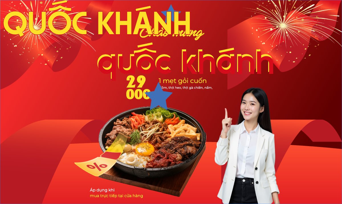 2/9, Quốc Khánh, lễ hội, Việt Nam, đồ ăn, food, thực phẩm, ẩm thực, món ăn, F&B, thức ăn, hiện đại, modern