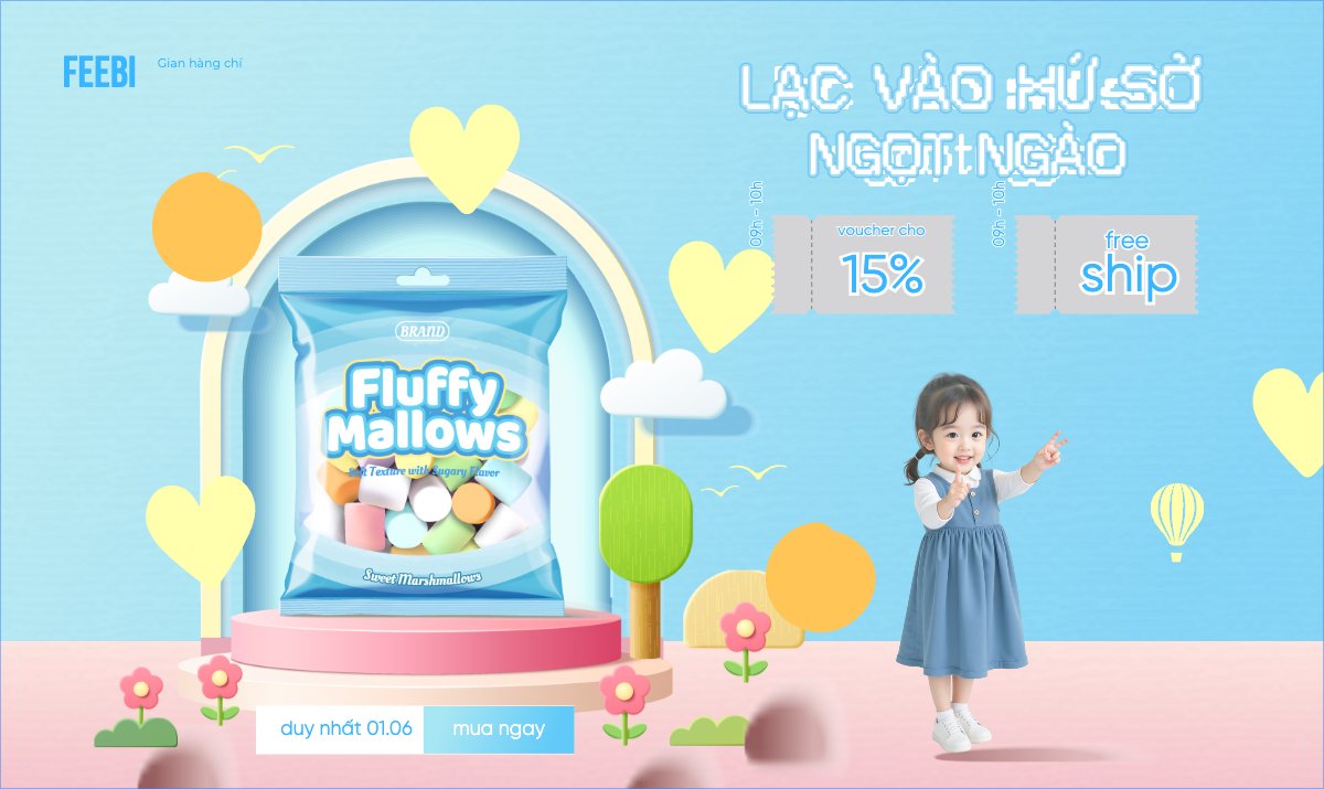 Quốc tế thiếu nhi, 1/6, trẻ em, quảng cáo, giảm giá, ưu đãi, sale, ẩm thực, kẹo, candy