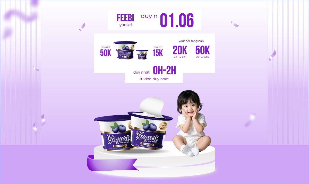 Quốc tế thiếu nhi, 1/6, trẻ em, quảng cáo, giảm giá, ưu đãi, sale, ẩm thực, nước uống