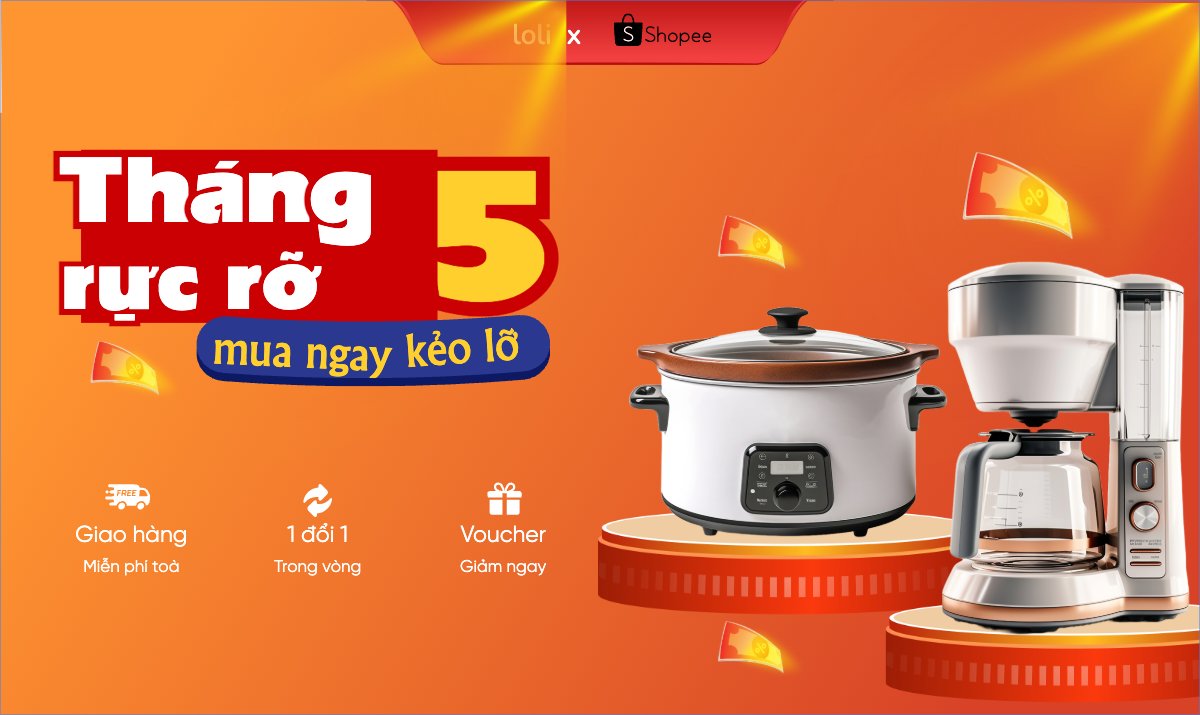 Mẫu Banner Ngang Sale rực rỡ — LayerPic